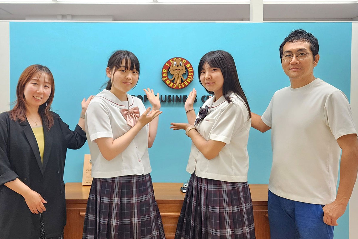 全国展開バーチャルオフィスのワンストップビジネスセンターが 高校生向けの職場体験を実施。起業家による講演もコンテンツに